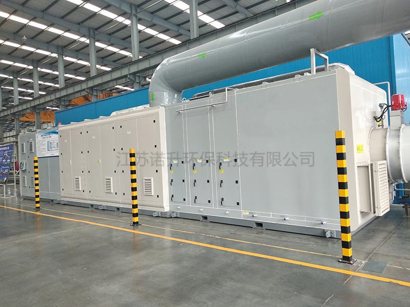 沸石轉輪設備在發動機涂裝線的實際應用 沸石轉輪設備在發動機涂裝線的實際應用